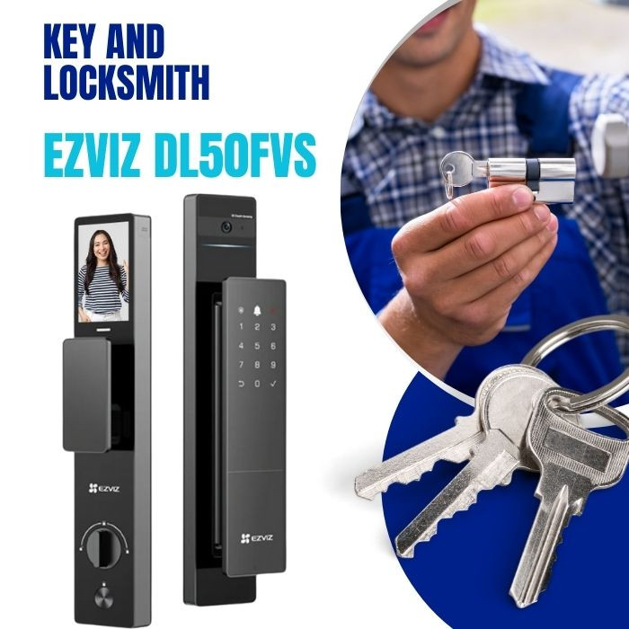 Hướng dẫn lắp đặt khóa cửa vân tay Ezviz DL50FVS tại nhà