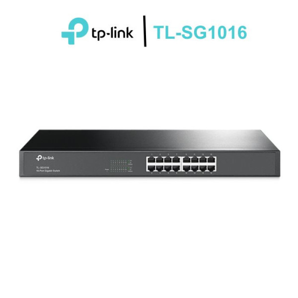 Switch Gigabit 16 cổng, vỏ thép|TL-SG1016