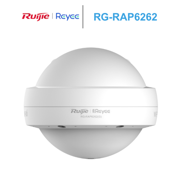 Bộ phát WiFi 6 Ngoài Trời Ruijie RG-RAP6262 gắn tường cột