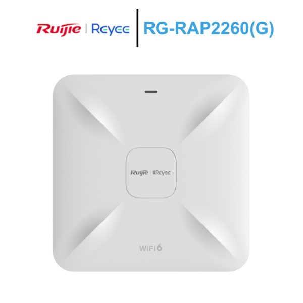 Bộ phát WiFi 6 Ruijie RG-RAP2260(G) Chuẩn AX