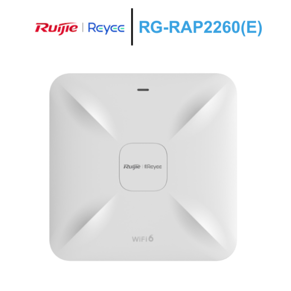 Bộ phát WiFi 6 Ruijie RG-RAP2260(E) ốp trần