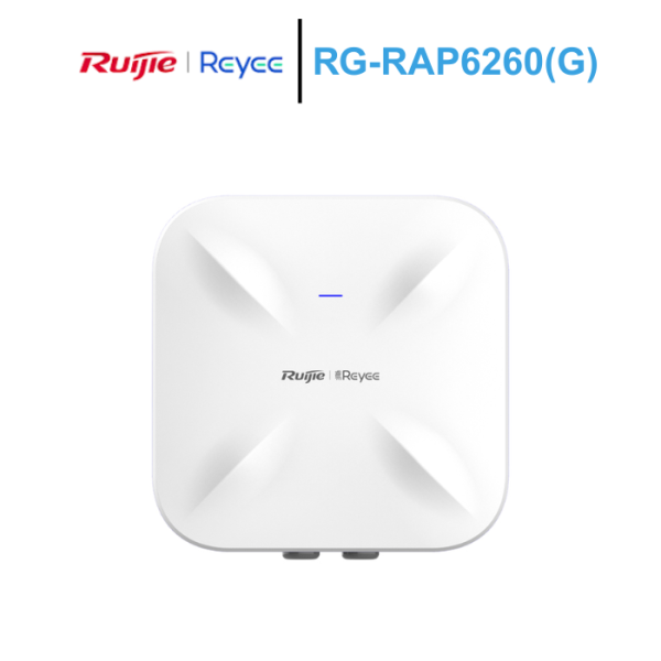 Bộ phát WiFi 6 Ngoài Trời Ruijie RG-RAP6260(G) Chuẩn AX