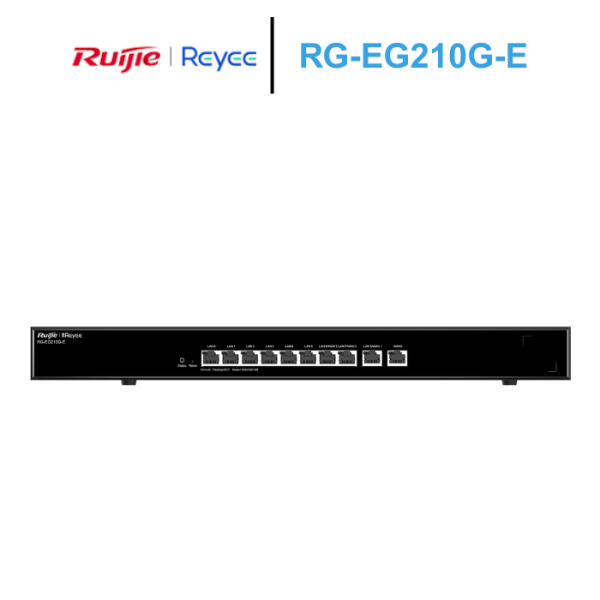 Router cân bằng tải Ruijie RG-EG210G-E 4 WAN - Chịu tải 200 user