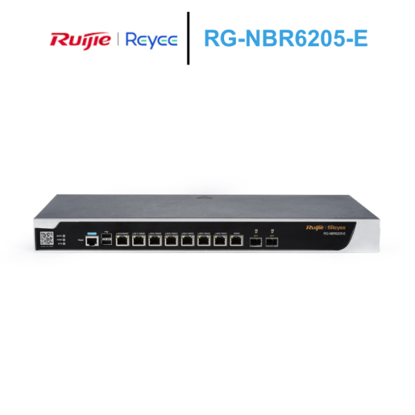 Router cân bằng tải Ruijie RG-NBR6205-E 7 WAN - Chịu tải 500 user