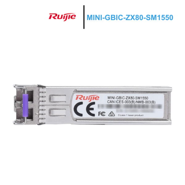 Module quang Single mode SFP RUIJIE MINI-GBIC-ZX80-SM1550