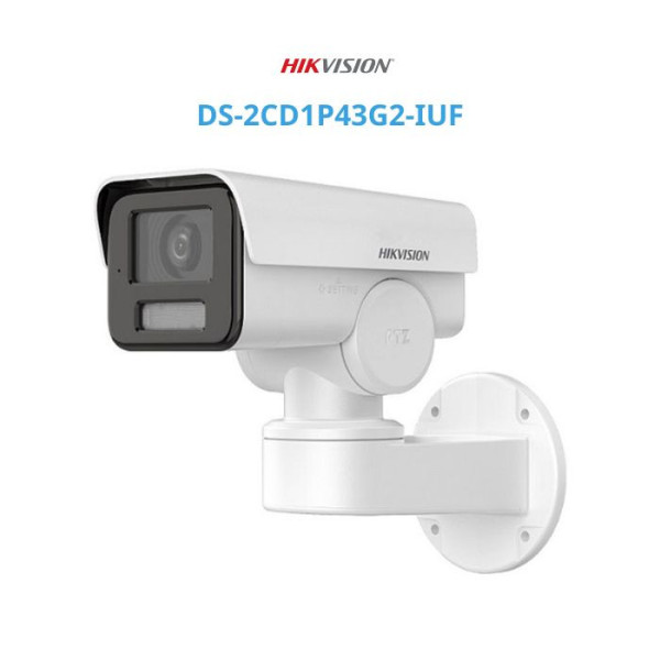 Camera IP PT 4MP thân trụ HIKVISION DS-2CD1P43G2-IUF