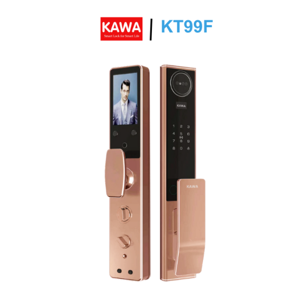 Khóa cửa vân tay KAWA-KT99F Face ID 3D