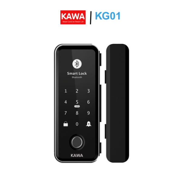 Khóa vân tay cửa kính KAWA-KG01