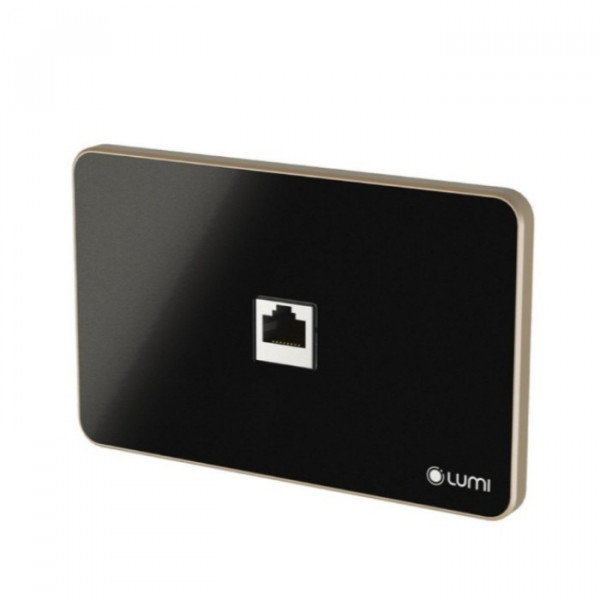 Ổ mạng Luso viền bo Champagne LM-SKi/CC