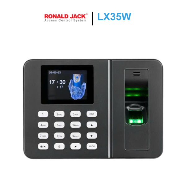 Máy chấm công vân tay Ronald Jack LX35W