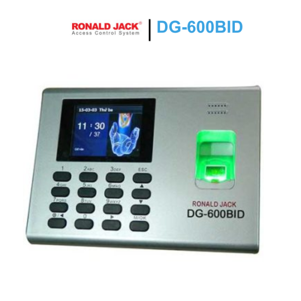 Máy chấm công vân tay Ronald Jack DG-600BID