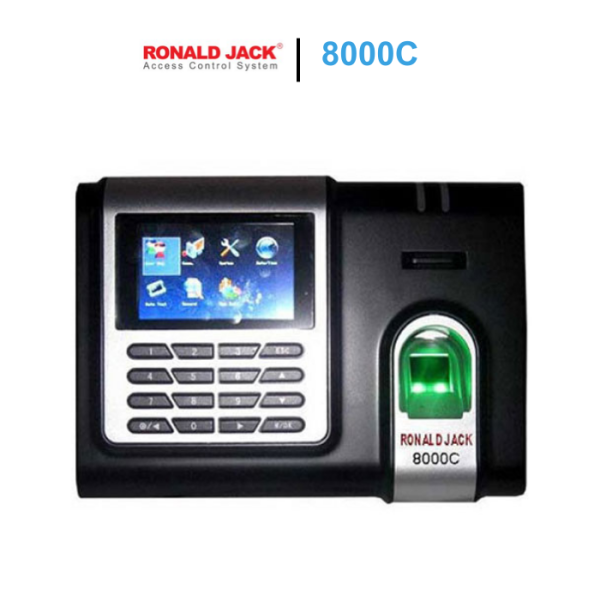 Máy chấm công vân tay Ronald Jack 8000C