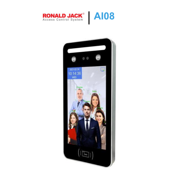 Máy chấm công khuôn mặt Ronald Jack AI08