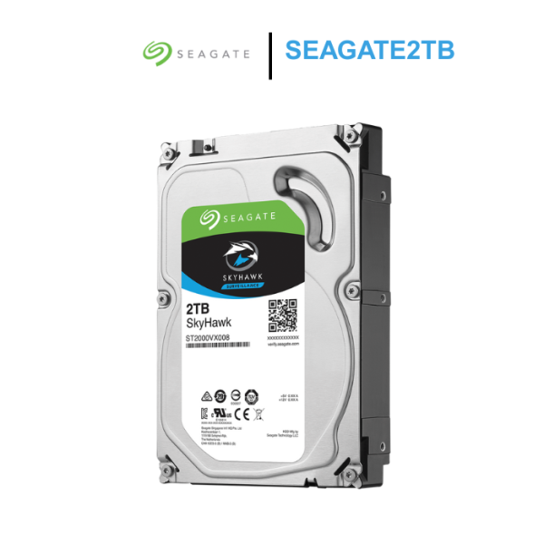 Ổ cứng Seagate SkyHawk 2TB 5400RPM SATA 3.5Inch (ST2000VX017)