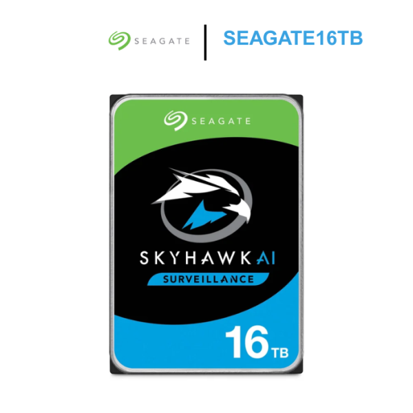 Ổ cứng Seagate SkyHawk AI 16TB 7200rpm SATA 3.5Inch (ST16000VE004)