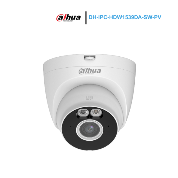 Camera IP Wifi dome Dahua DH-IPC-HDW1539DA-SW-PV 5MP