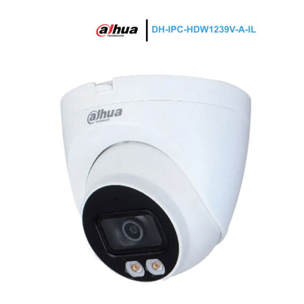 Camera IP dome trong nhà Dahua DH-IPC-HDW1239V-A-IL 2MP
