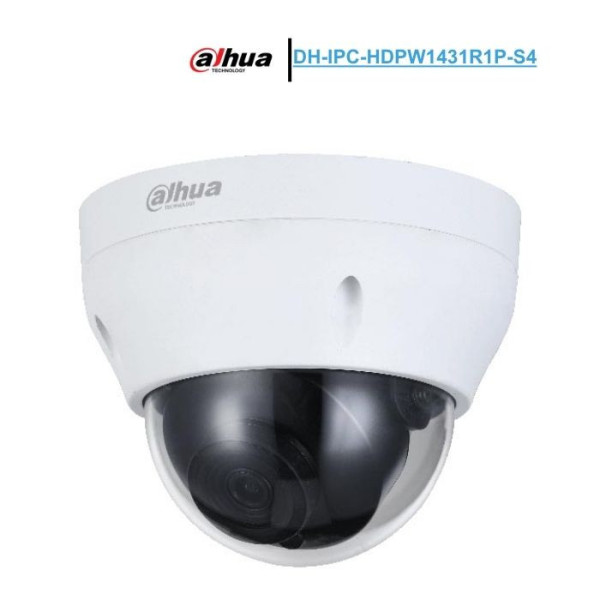 Camera Dome trong nhà Dahua DH-IPC-HDPW1431R1P-S4 4MP
