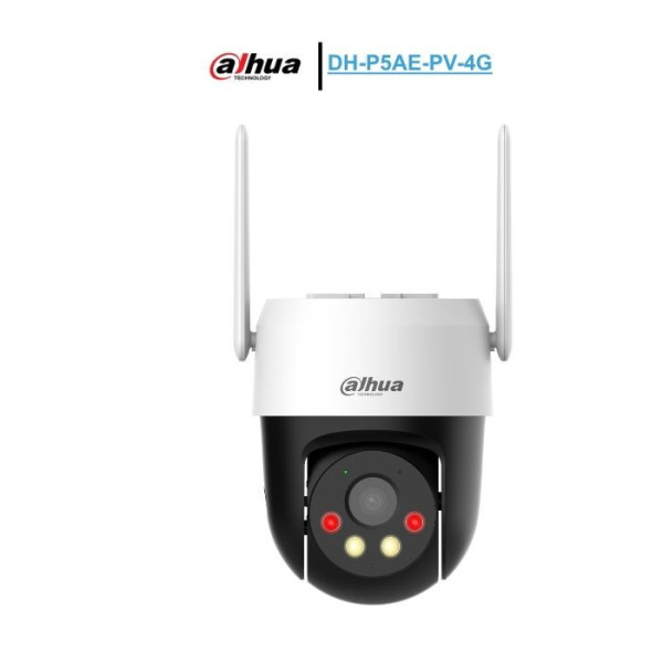 Camera 4G ngoài trời 360 độ Dahua DH-P5AE-PV-4G 5MP