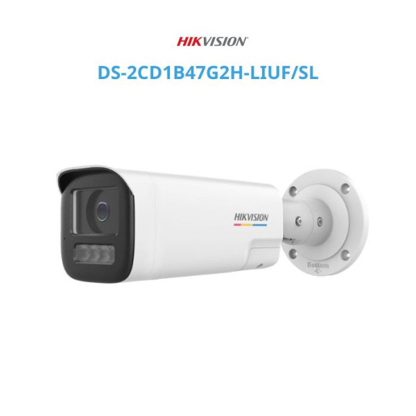 Camera IP thân trụ 4MP Hikvision DS-2CD1B47G2H-LIUF/SL