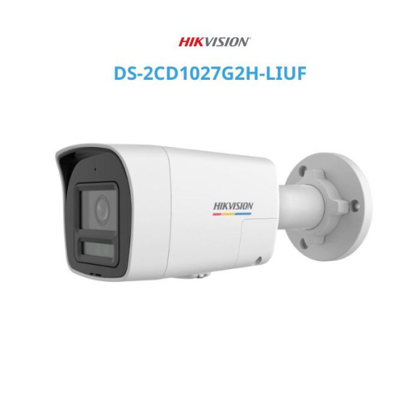 Camera IP 2MP thân trụ HIKVISION DS-2CD1027G2H-LIUF