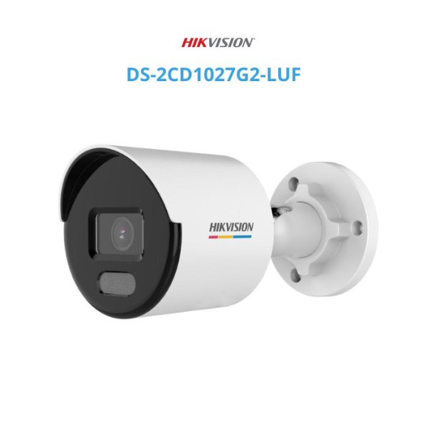 Camera IP 2MP thân trụ HIKVISION DS-2CD1027G2-LUF