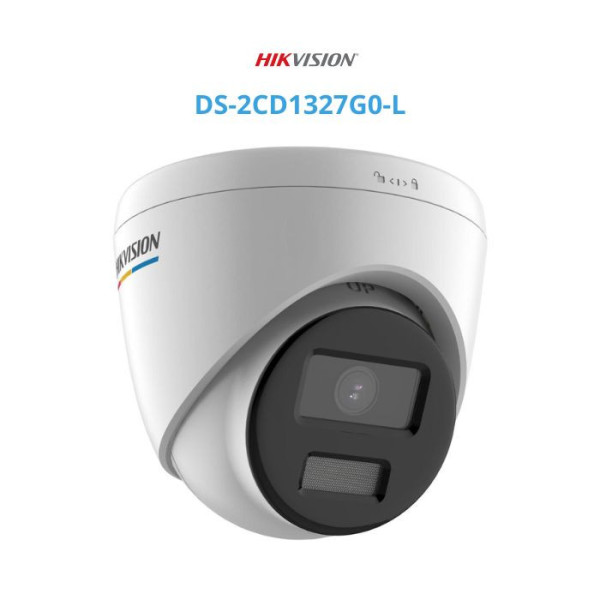 Camera IP Dome Colorvu 2MP HIKVISION DS-2CD1327G0-LUF