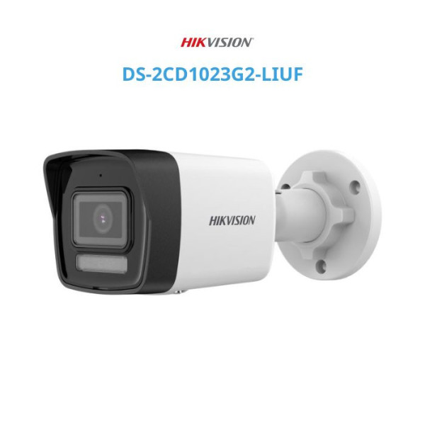 Camera IP 2MP thân trụ HIKVISION DS-2CD1023G2-LIUF