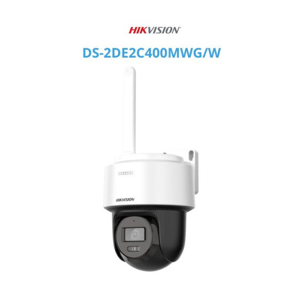 Camera IP Mini PT 4MP HIKVISION DS-2DE2C400MWG/W