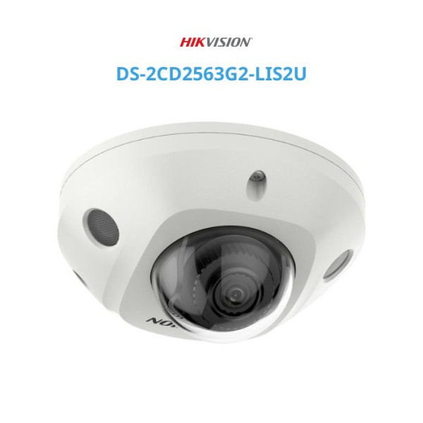 Camera IP Dome 6MP Hikvision DS-2CD2563G2-LIS2U