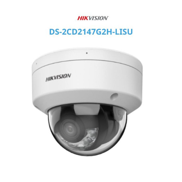 Camera IP Dome 4MP Hikvision DS-2CD2147G2H-LISU