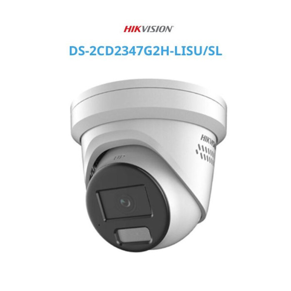 Camera IP Dome 4MP Hikvision DS-2CD2347G2H-LISU/SL