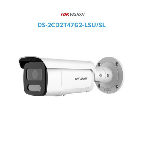 Camera IP Colorvu 4MP HIKVISION DS-2CD2T47G2-LSU/SL
