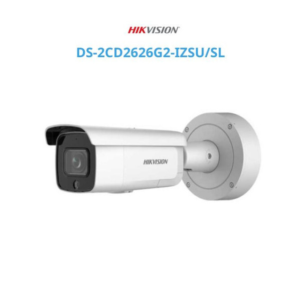 Camera IP AcuSense thân trụ 2MP HIKVISION DS-2CD2626G2-IZSU/SL