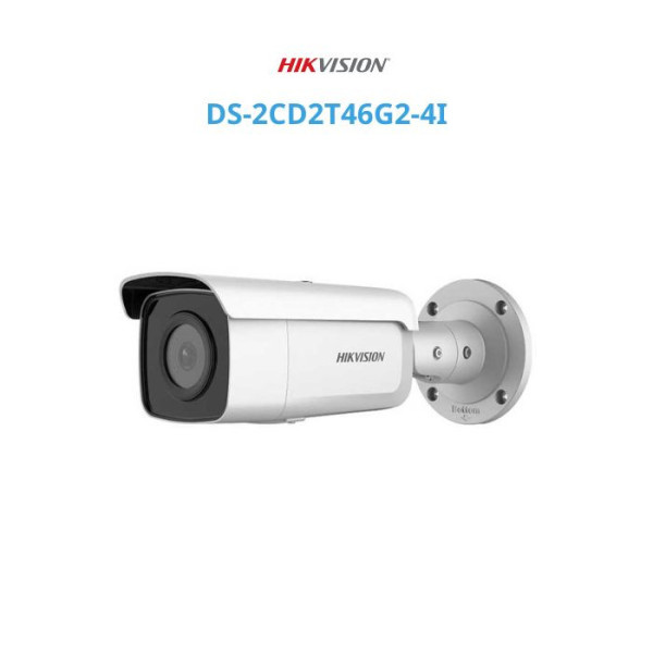 Camera IP AcuSense thân trụ 4MP HIKVISION DS-2CD2T46G2-2I