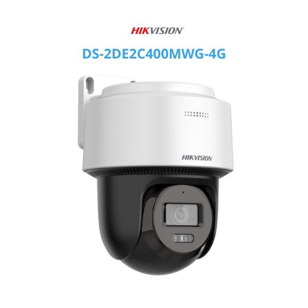 Camera IP Mini PT 4MP, 4G HIKVISION DS-2DE2C400MWG-4G
