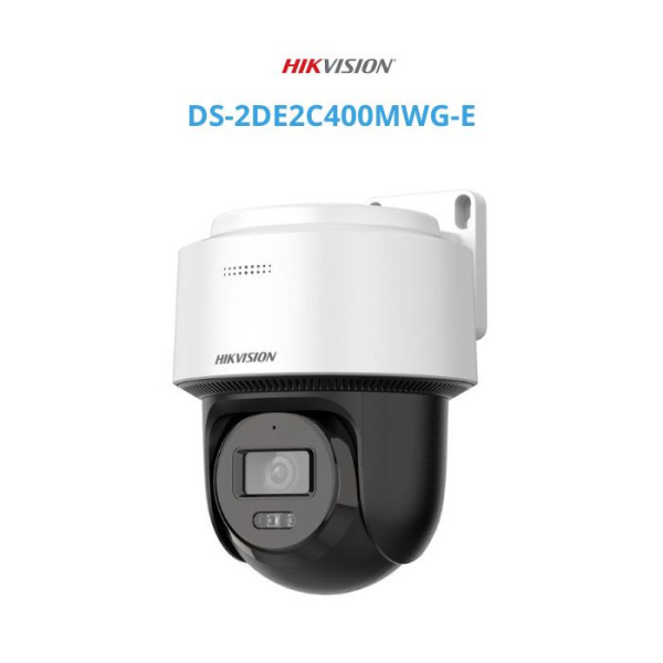 Camera IP Mini PT Smart Hybird Light 4MP HIKVISION DS-2DE2C400MWG-E