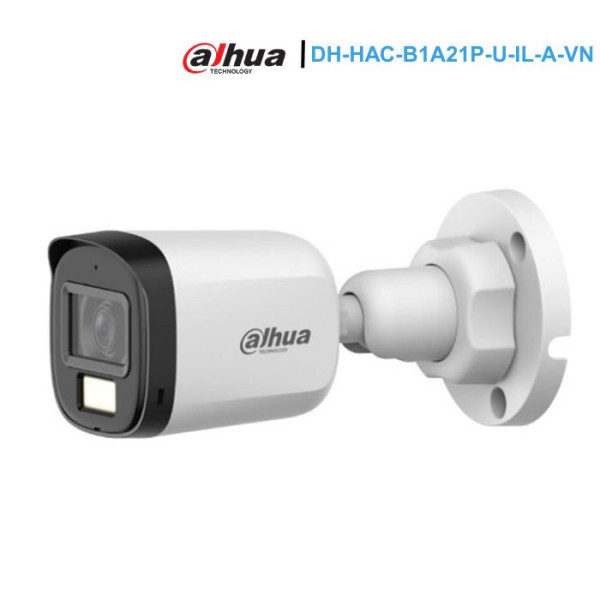 Camera HDCVI ngoài trời DH-HAC-B1A21P-U-IL-A-VN 2MP