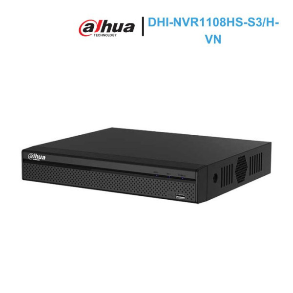 Đầu ghi hình IP 8 kênh Dahua DHI-NVR1108HS-S3/H-VN