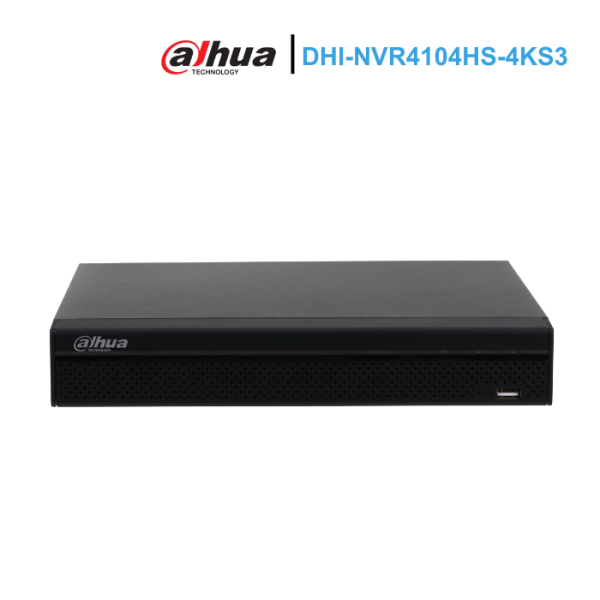 Đầu ghi hình IP 4 kênh Dahua DHI-NVR4104HS-4KS3