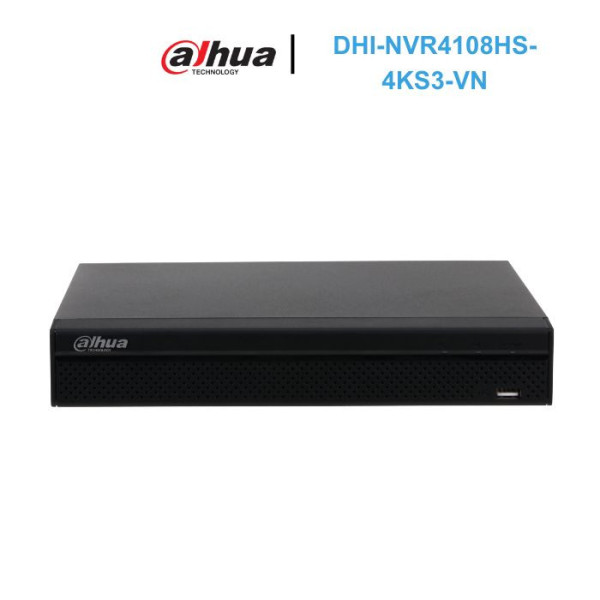 Đầu ghi hình IP 8 kênh Dahua DHI-NVR4108HS-4KS3-VN