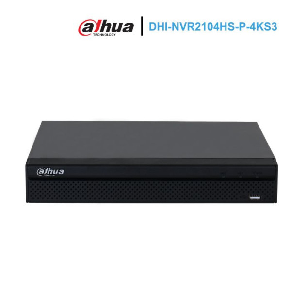 Đầu ghi hình IP 4 kênh Dahua DHI-NVR2104HS-P-4KS3