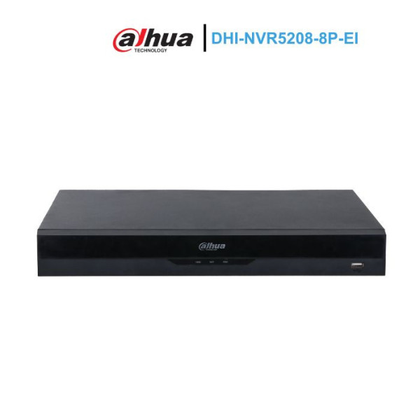 Đầu ghi hình IP 8 kênh Dahua DHI-NVR5208-8P-EI