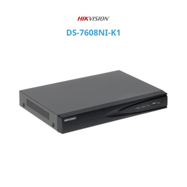 Đầu ghi IP H.265+ 8 kênh Hikvision DS-7608NI-K1