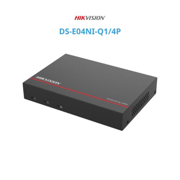 Đầu ghi IP 4 kênh tích hợp ổ cứng SSD Hikvision DS-E04NI-Q1/4P