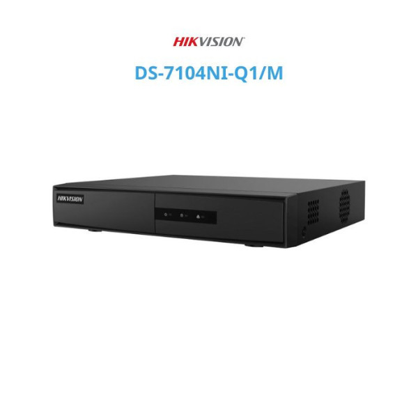 Đầu ghi IP H.265+ 4 kênh Hikvision DS-7104NI-Q1/M