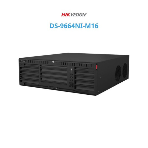 Đầu ghi hình IP 64 kênh cao cấp HIKVISION DS-9664NI-M16