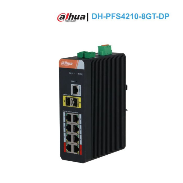 Switch PoE 8 cổng Dahua DH-PFS4210-8GT-DP