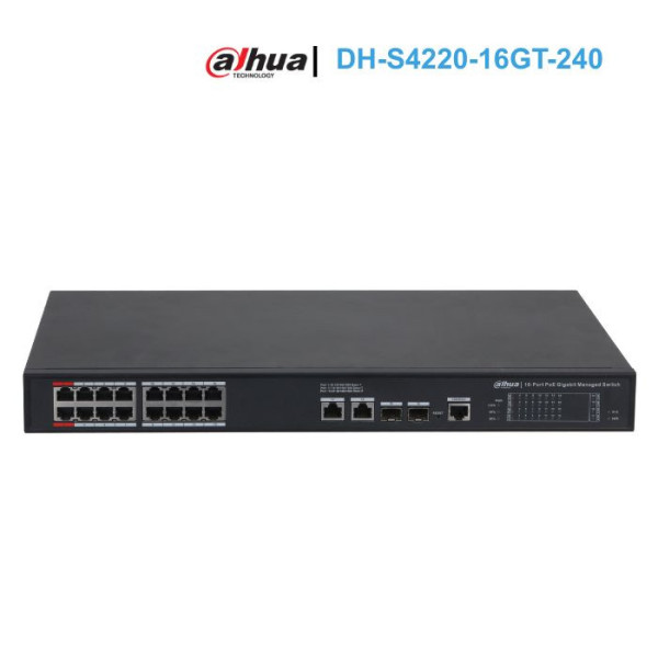 Switch mạng 20 cổng Dahua DH-S4220-16GT-240