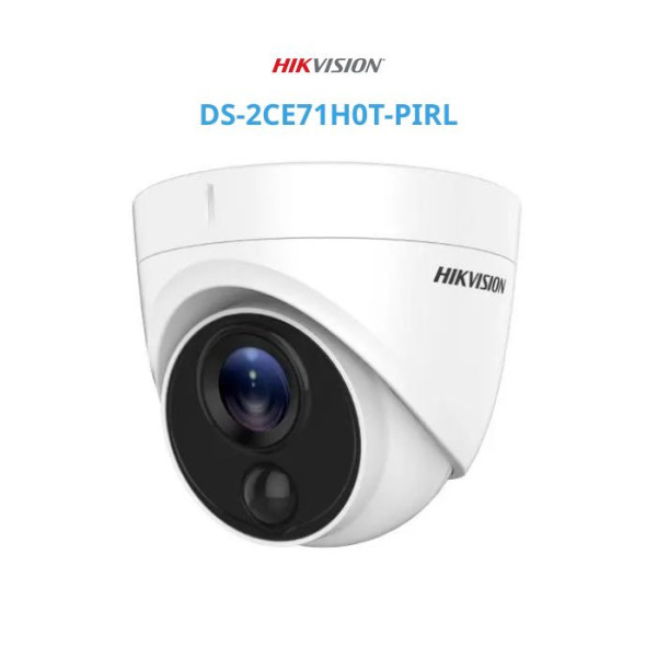 Camera HDTVI Hikvision DS-2CE71H0T-PIRL 5MP